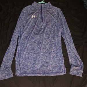 Blue under armour fleece